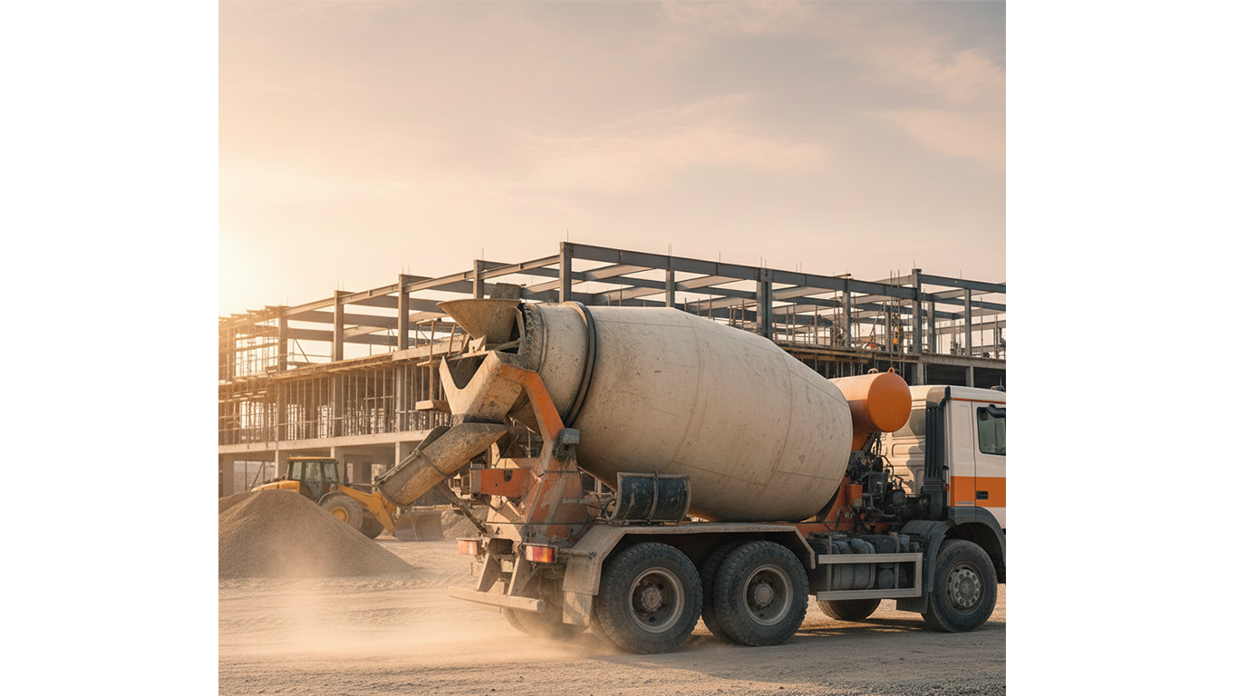 Concrete mixer - Professional concrete work